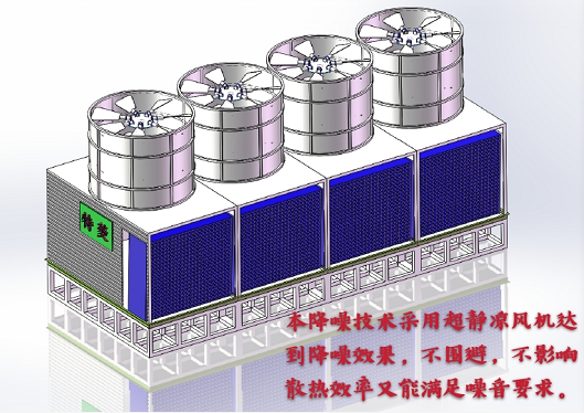 寫(xiě)字樓冷卻塔降噪